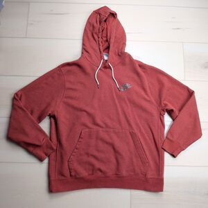 Nike Hoodie Mens XL Move to Zero Revival Burnt Orange Pullover DH1033-670